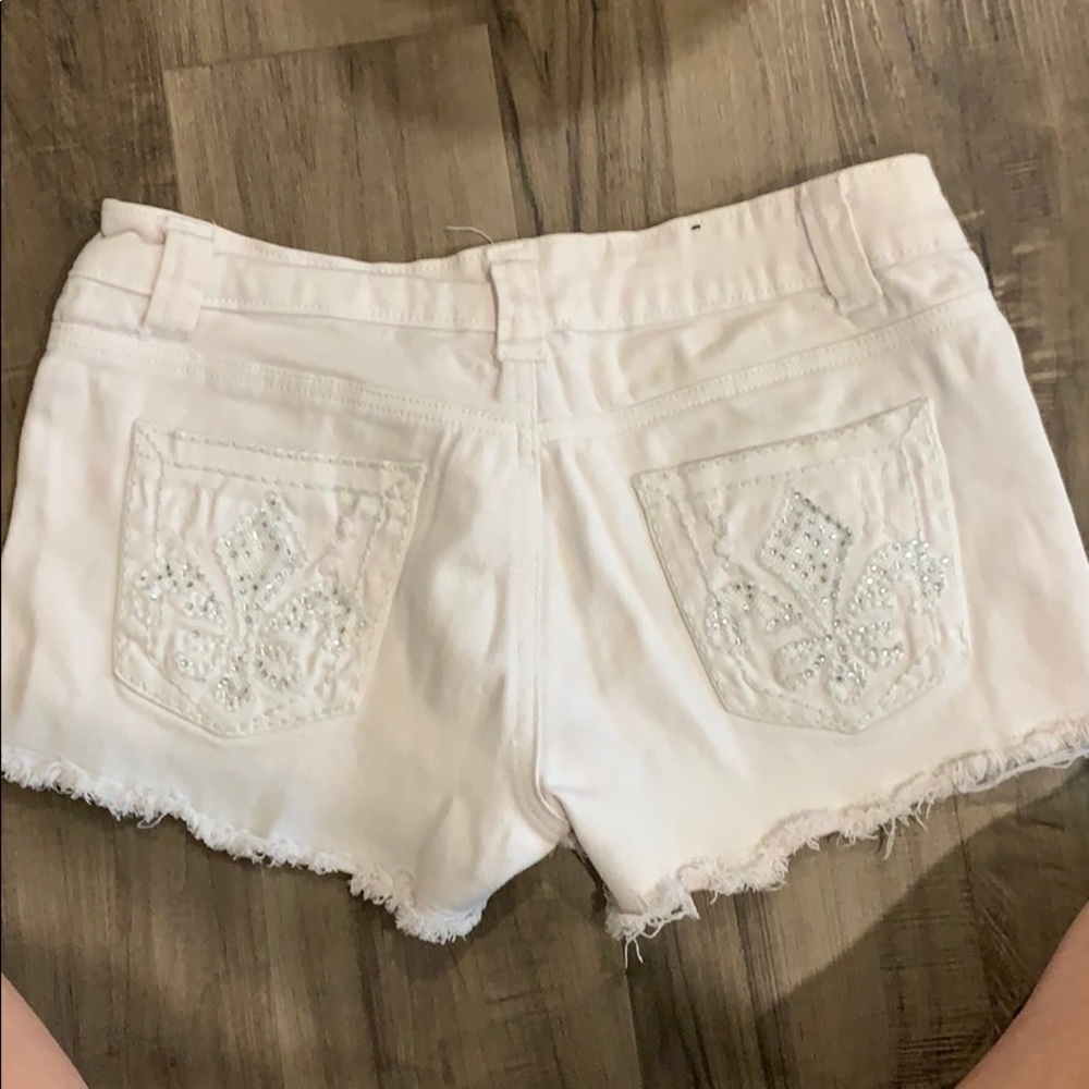 White shorts